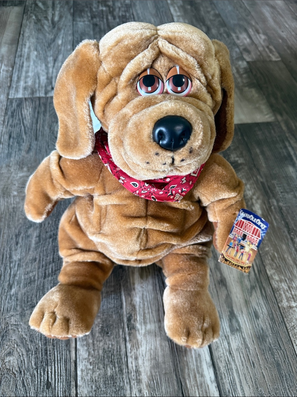 NWT 1995 Vtg The Grand Ole Opry Hound Dog Plush NWT Ole
Blu Mascot Plush
